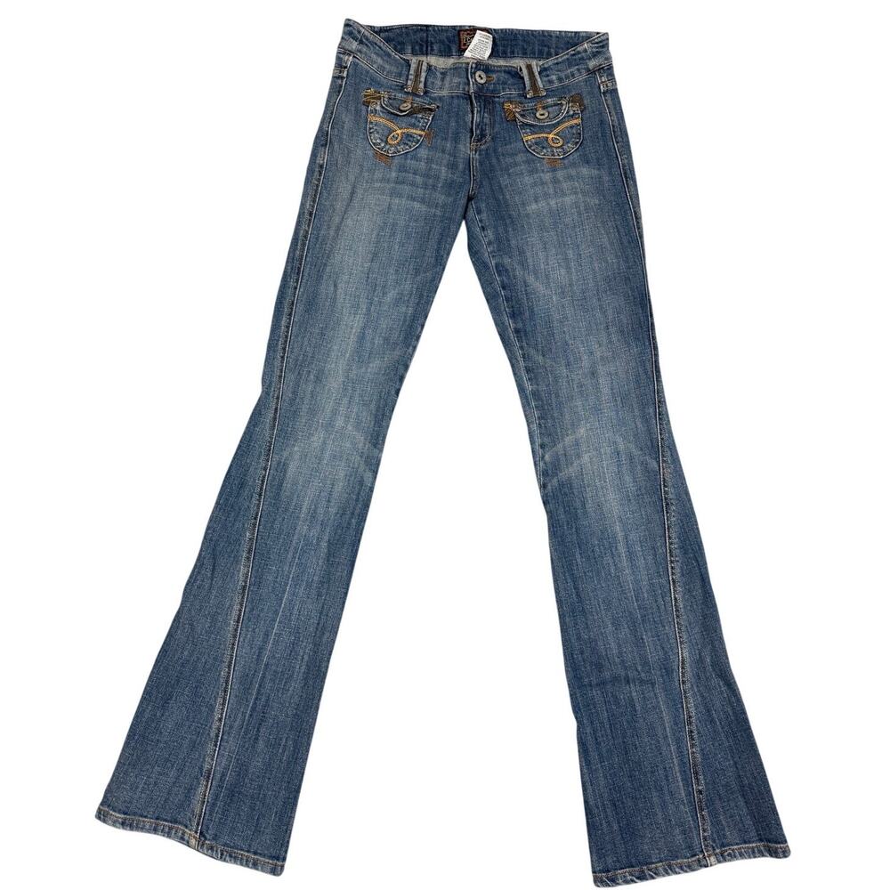 2000s Z Cavaricci Womens Size 9 Low Waist Denim Jeans